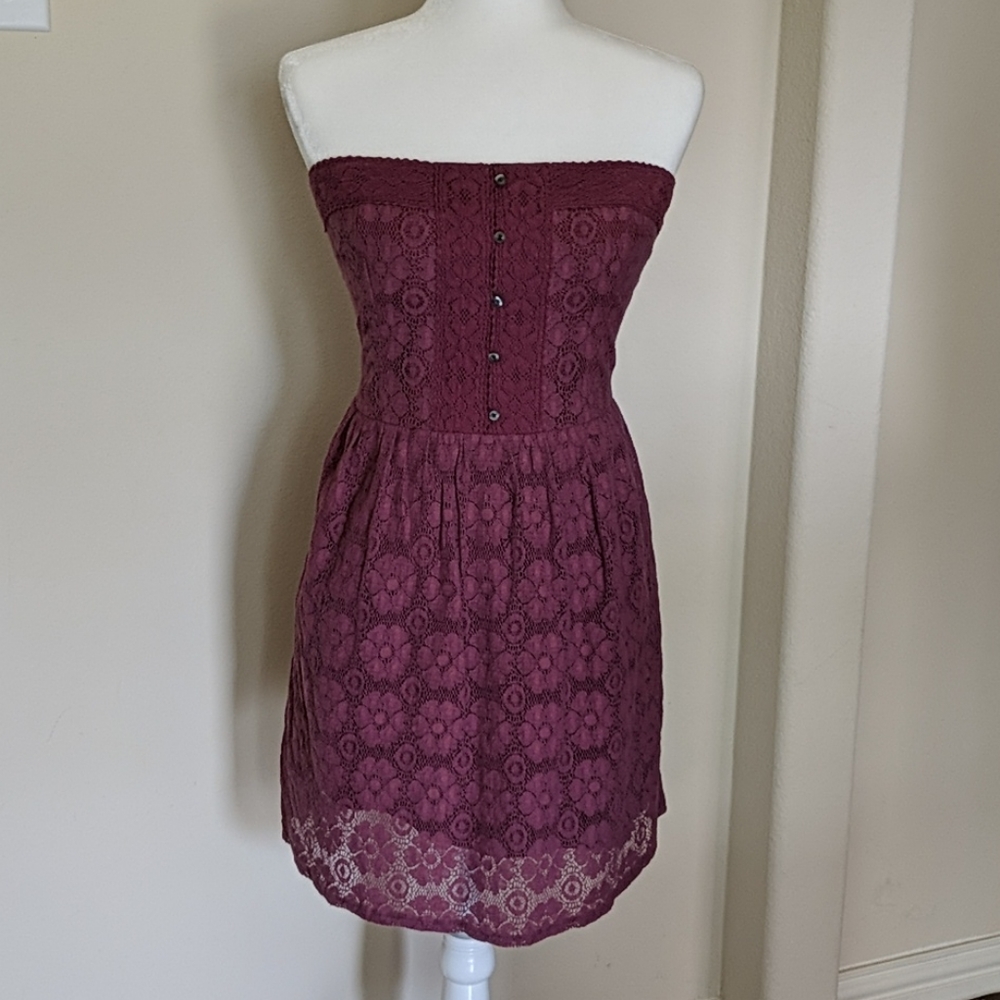 A&F strapless dress